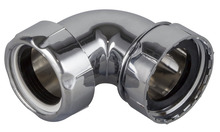 Afløbsvinkel krom 1 1/4" x 32 mm